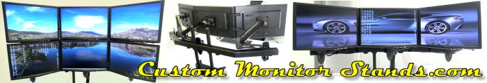 Dual LCD monitor stand, multiple monitor stand, multiple monitors, xp dual monitors, vista dual monitors, dual monitor stands, dual monitor setup